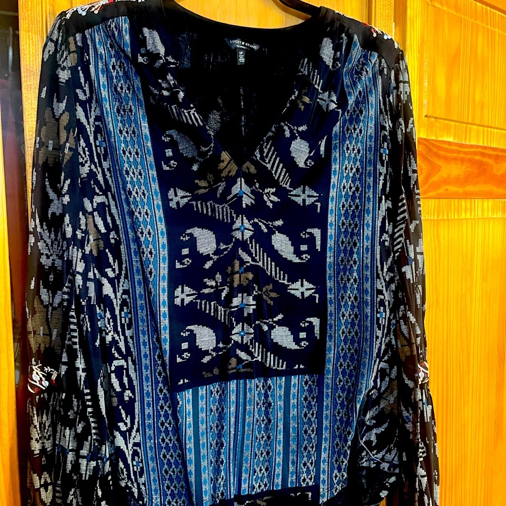 Lucky Brand Bohemian Top